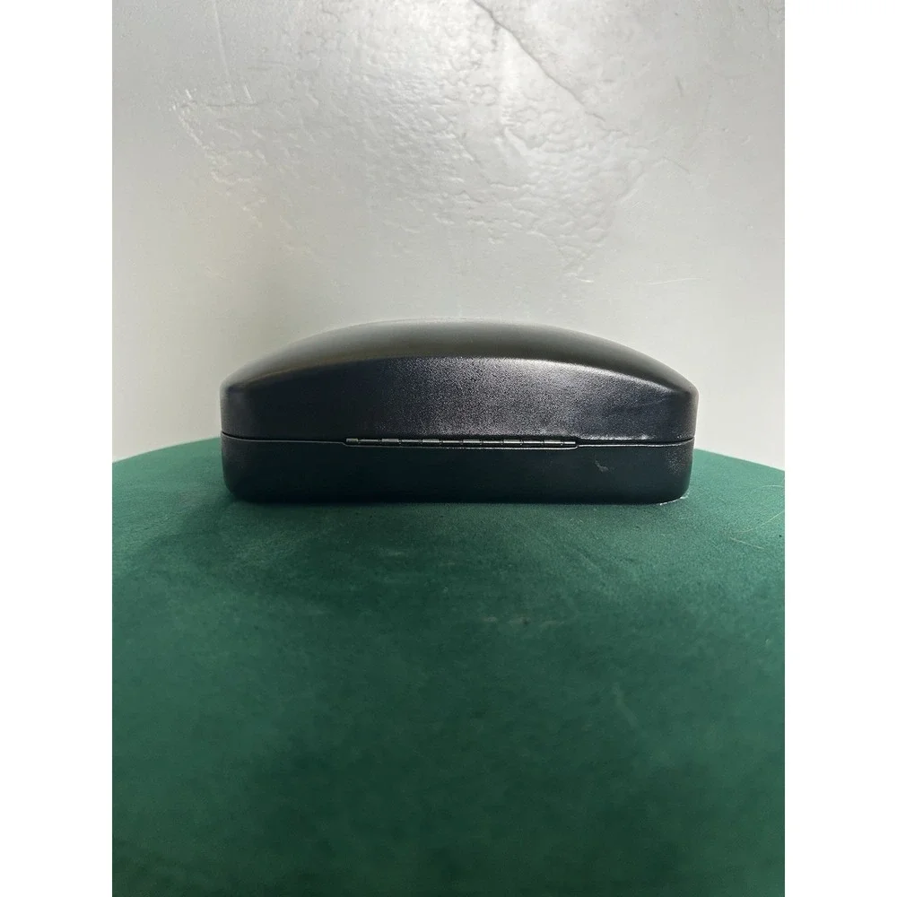 COACH NEW YORK LARGE  HARD BLACK CLAM SHELL EYE GLASS SUNGLASSES CASE